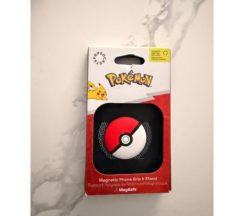 PopSockets Pokémon Poké Ball MagSafe Magnetic Phone Grip & Stand Adapter